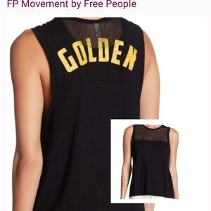 Free People Movement Golden Tank size Small